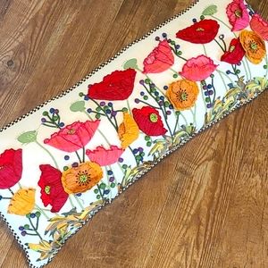 MKC Large Poppy Lumbar Pillow